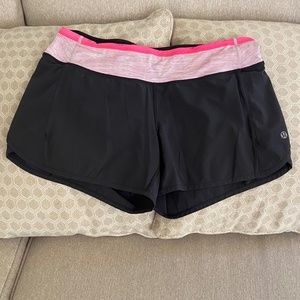 Lululemon Speed Up shorts